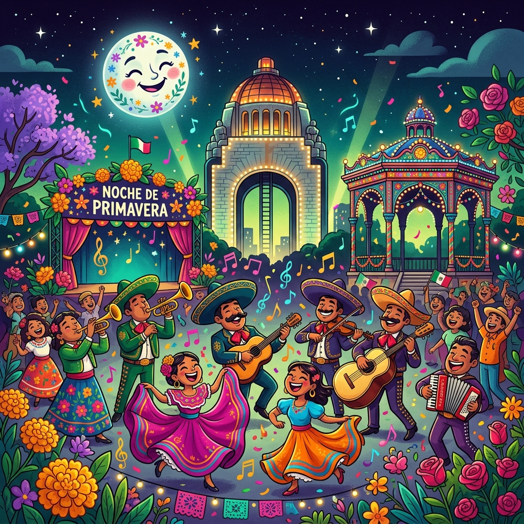 CDMX anuncia Noche de Primavera 2026 con conciertos gratuitos en siete sedes el 21 de marzo