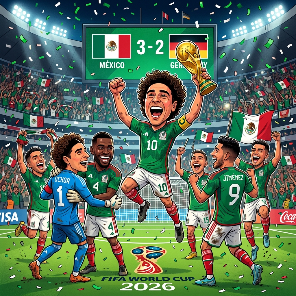 Mexico clasifica de forma historica a las semifinales de la Copa Mundial de Futbol 2026